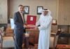 ഇന്ത്യൻ അംബാഡർ കുവൈറ്റ് വിദ്യാഭ്യാസ മന്ത്രിയുമായി കൂടിക്കാഴ്ച നടത്തി
