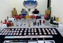 ആയുധങ്ങളും ലഹരി വസ്തുക്കളുമായി 3 പേർ അറസ്റ്റിൽ