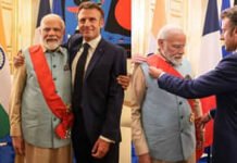 മോദിക്ക് ഫ്രാൻസിന്റെ പരമോന്നത പുരസ്കാരം