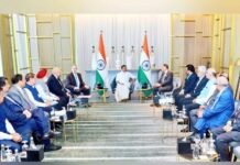 ഇന്ത്യൻ വിദേശകാര്യ സഹമന്ത്രി വി. മുരളീധരൻ കുവൈത്തിൽ