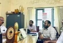 ബേക്കൽ ഹോമിയോ ആശുപത്രി : ഐ എൻ എൽ നേതാക്കൾ പഞ്ചായത്ത് പ്രസിഡന്റുമായി ചർച്ച നടത്തി.