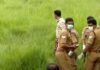 കത്തിക്കരിഞ്ഞ ശരീരഭാഗങ്ങൾ വയലിൽ ഉപേക്ഷിച്ച നിലയിൽ