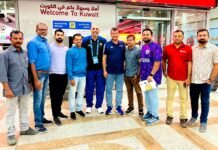 ഫിഫ പ്രതിനിധികൾക് ഫ്ലൈറ്റെർസ് എഫ്സി സ്വീകരണം നൽകി