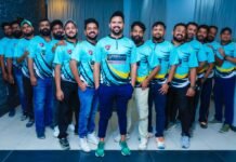 കണ്ണൂർ ക്രിക്കറ്റ് ക്ലബ്ബ് (കെ.സി.സി) ജേഴ്സിയും ലോഗോയും പ്രകാശനം ചെയ്തു