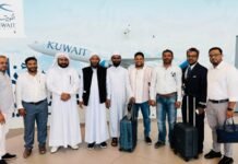 മുഹമ്മദ് ഫൈസി കുവൈറ്റിൽ :ഐ സി എഫ് മീലാദ് മഹാ സമ്മേളനം വെള്ളിയാഴ്ച