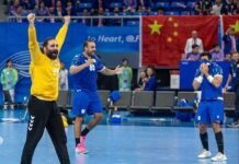 ഏഷ്യൻ ഗെയിംസിൽ കുവൈറ്റ് ഹാൻഡ്ബോൾ ടീമിന് വെങ്കല മെഡൽ