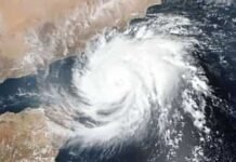 തേജ് ചുഴലിക്കാറ്റ് മണിക്കൂറിൽ 220 കിലോമീറ്റർ വരെ ശക്തിയാർജിക്കും