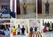 27 പ്രവാസികൾ അറസ്റ്റിൽ; 1,113 മദ്യ കുപ്പികൾ പിടികൂടി