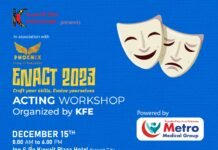 കുവൈറ്റ് ഫിലിം എന്തുസിയാസ്റ്റ് ആക്ടിങ് വർക്ഷോപ് എനാക്ട് 2023