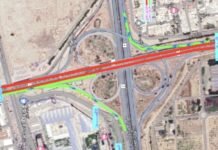 ജനുവരി 9 മുതൽ മൂന്ന് ദിവസത്തേക്ക് ഗസാലി സ്ട്രീറ്റ് ദിവസം 4 മണിക്കൂർ അടച്ചിടും