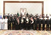 കുവൈത്ത് അമീർ ആഭ്യന്തര മന്ത്രാലയം സന്ദർശിച്ചു