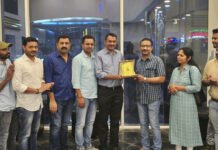 സാജു സ്റ്റീഫന് ലാൽ കെയേഴ്സ് യാത്രയയപ്പ് നൽകി