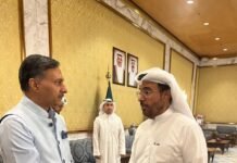 കുവൈത്ത് ധനകാര്യ മന്ത്രിയുമായി ഇന്ത്യൻ അംബാസഡർ കൂടിക്കാഴ്ച നടത്തി