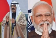 പ്രധാനമന്ത്രി നരേന്ദ്ര മോദിക്ക് അഭിനന്ദനമറിയിച്ച് കുവൈത്ത് അമീറും കിരീടാവകാശിയും
