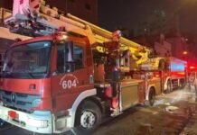 ഫർവാനിയയിൽ തീപിടിത്തം