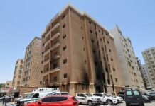 മംഗഫ് തീപിടിത്തം : 8 പേർ അറസ്റ്റിൽ