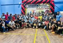 റാപ്റ്റേഴ്സ് ബാഡ്മിന്റൺ ക്ലബ്ബ് ഇന്റർ ടൂർണമെന്റ് ചാമ്പ്യൻഷിപ്പ്