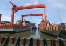 നാവികസേനക്ക് രണ്ട് അന്തർവാഹിനി പ്രതിരോധ കപ്പലുകൾ കൂടി