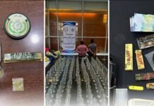 168 മദ്യക്കുപ്പികളുമായി ആറു പേർ പിടിയിൽ