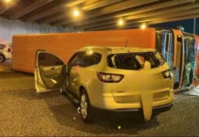 ബസും കാറും കൂട്ടിയിടിച്ച് ഏഴ് പേർക്ക് പരിക്ക്