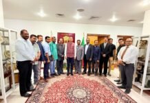 കുട പ്രതിനിധികൾ ഇന്ത്യൻ സ്ഥാനപതിയുമായി കൂടിക്കാഴ്ച നടത്തി