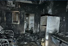 ഖൈഫാൻ മേഖലയിൽ വീടിന് തീപിടിച്ച് ഒരാൾക്ക് പരിക്ക്