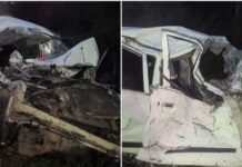 തമിഴ്നാട്ടിലെ തേനിയിൽ കാറും ബസും കൂട്ടിയിടിച്ച് മൂന്ന് മലയാളികൾ മരിച്ചു