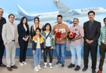 ‘മെട്രോയ്ക്കൊപ്പം ഈദ്’ മെഗാ ഫെസ്റ്റിനായി നിസാം തളിപ്പറമ്പും കുടുംബവും നസീർ കൊല്ലവും കുവൈറ്റിലെത്തി