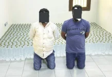 917 കുപ്പി അനധികൃത മദ്യം, രണ്ട് പ്രവാസികൾ പിടിയിൽ