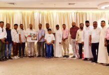 കുവൈത്ത് – കാസർഗോഡ് ജില്ലാ കെഎംസിസി പ്രവർത്തക സംഗമം; പോസ്റ്റർ പ്രകാശനം ചെയ്തു