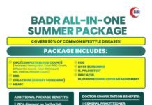 ബദ്ർ അൽ സമ മെഡിക്കൽ സെന്റർ സമ്മർ പാക്കേജ് പ്രഖ്യാപിച്ചു