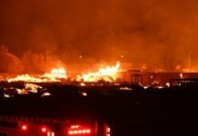 കുവൈറ്റ് അംഘാര സ്ക്രാപ്പ് യാർഡിൽ വൻ തീപിടുത്തം