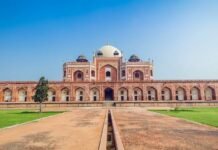 ഹുമയൂണ് കുടീരത്തിലെ ഒരു കെട്ടിടത്തിൻ്റെ ഭിത്തി തകര്ന്നു വീണു; അഞ്ച് മരണം