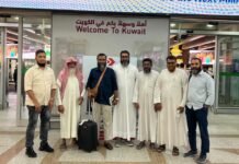 വിസ്ഡം സംസ്ഥാന ജനറൽ സെക്രട്ടറി ടി.കെ. അഷ്റഫ് കുവൈത്തിൽ എത്തി