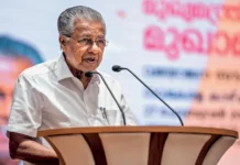 വന്ദേഭാരതിലെ ഗണഗീതം തീവ്ര ഹിന്ദുത്വ രാഷ്ട്രീയത്തിന്റെ ഒളിച്ചു കടത്തല്: മുഖ്യമന്ത്രി