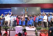 തനിമ കുവൈത്തിന്റെ 19ആം ദേശീയ വടംവലി മത്സരത്തിൽ യു.എൽ.സി കെ.കെ.ബി കിരീടം നേടി