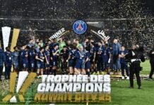 കുവൈത്തിലെ ജാബർ അൽ-അഹ്മദ് സ്റ്റേഡിയം ഫ്രഞ്ച് സൂപ്പർ കപ്പിന് ആതിഥേയത്വം വഹിച്ചു ; പെനാൽറ്റി ഷൂട്ടൗട്ടിൽ പിഎസ്ജി കിരീടം നേടി