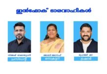 ഇൻഫോക് പുതിയ പ്രവർത്തന വർഷത്തേക്കുള്ള ഭാരവാഹികളെ തെരഞ്ഞെടുത്തു