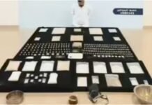 കുവൈത്തിൽ നടന്ന വൻ ലഹരിമരുന്ന് വേട്ടയിൽ 10 കിലോ ഹെറോയിനും മെത്താംഫെറ്റാമൈനും പിടികൂടി