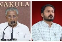 അടൂർ പ്രകാശിനെ ചോദ്യം ചെയ്തത് രാഷ്ട്രീയ പ്രേരിതമാണെന്ന് രാഹുൽ മാങ്കൂട്ടത്തിൽ