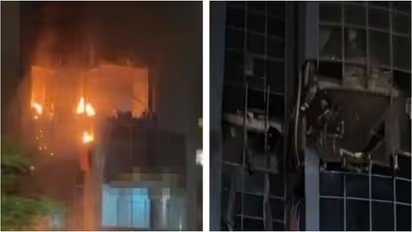 കുവൈത്തിലെ മംഗഫ് മേഖലയിൽ താമസ കെട്ടിടത്തിൽ ഡ്രോൺ ആക്രമണത്തിന് പിന്നാലെ തീപിടിത്തം ; രണ്ട് പേർക്ക് പരിക്കേറ്റു