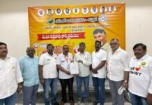 ചന്ദ്രബാബു നായിഡുവിന്റെ ജന്മദിനത്തോടനുബന്ധിച്ച് എൻആർഐ ടി.ഡി.പി കുവൈറ്റ് രക്തദാന ക്യാമ്പ് സംഘടിപ്പിച്ചു