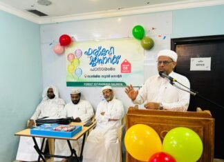 ഐ സി എഫ് സാൽമിയ മദ്റസ ‘ഫത്ഹേ മുബാറക്’ സംഘടിപ്പിച്ചു