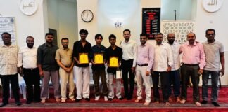 സ്റ്റുഡന്റ്സ് ഇന്ത്യ കുവൈറ്റ് CBSE 10-ാം ക്ലാസ് പരീക്ഷയിൽ മികച്ച വിജയം നേടിയവരെ അനുമോദിച്ചു
