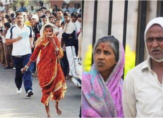 ഭർത്താവിനെ രക്ഷിക്കാൻ ചുട്ടുപഴുത്ത റോഡിലൂടെ മാരത്തൺ; കണ്ണീരാക്കുന്ന 60കാരി ലതയുടെ ജീവിതപ്പോര്