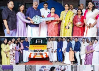 തൃശ്ശൂർ അസോസിയേഷൻ ഓഫ് കുവൈറ്റ് (TRASSK) ഒല്ലൂർ പാലിയേറ്റീവ് കെയറിന് ആംബുലൻസ് കൈമാറി