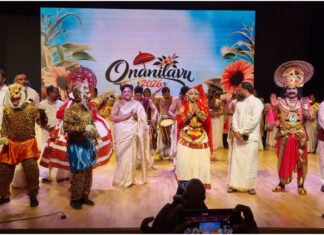 കുവൈത്തിലെ ഇന്ത്യൻ എംബസിയിൽ വിപുലമായ ഓണാഘോഷം സംഘടിപ്പിച്ചു