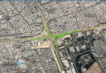 പൊതുമരാമത്ത് ഫിഫ്ത്ത് റിംഗ് റോഡിലെ ലെയ്നുകളും എക്സിറ്റുകളും തുറന്നു, ഗതാഗതം പുനരാരംഭിച്ചു